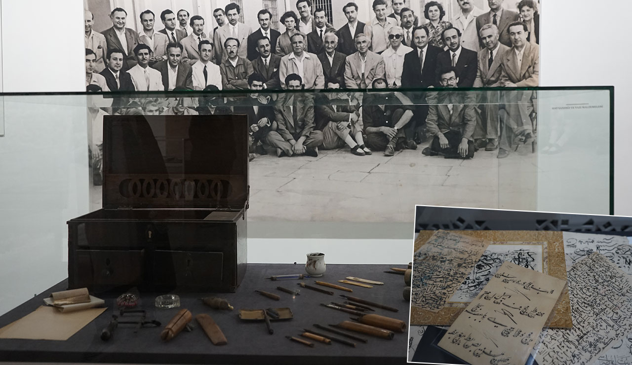 Usta hattat Halim Özyazıcı'dan yadigar kalanlar gün yüzüne çıktı