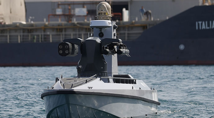 Havada karada denizde insansız savunma