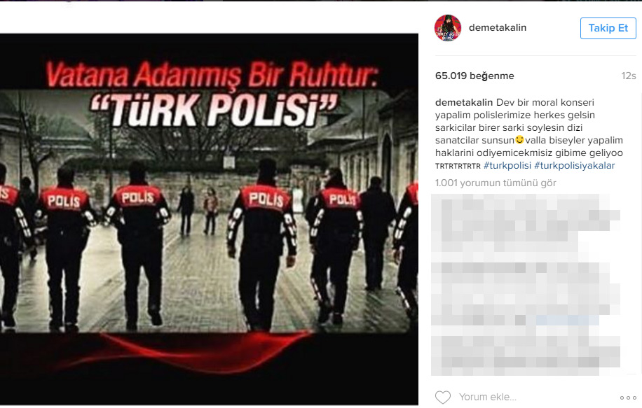 Akalın'dan Reina katilini yakalayan polise 'moral konseri' çağrısı