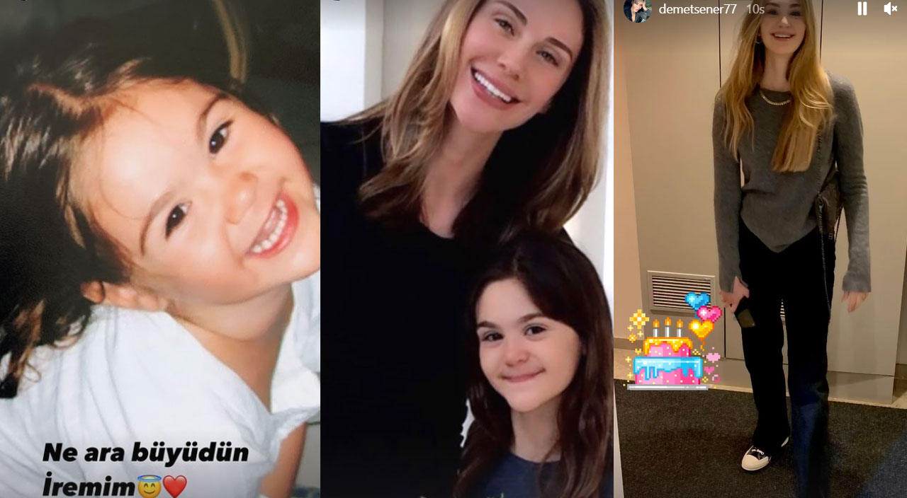 Demet Şener kızını paylaştı, yorum yağdı: Güzellik anneden, boy babadan