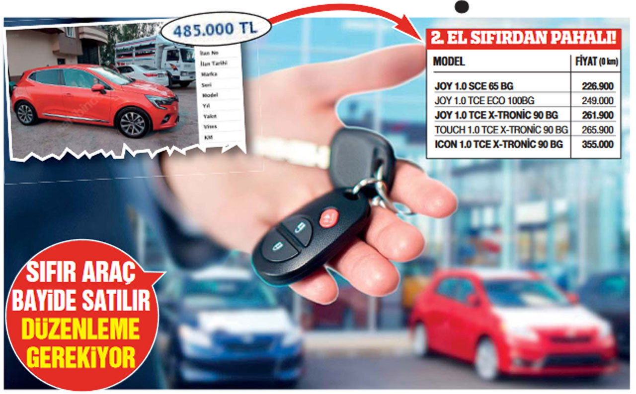 İkinci el oto uçtu, fiyat denetimi şart