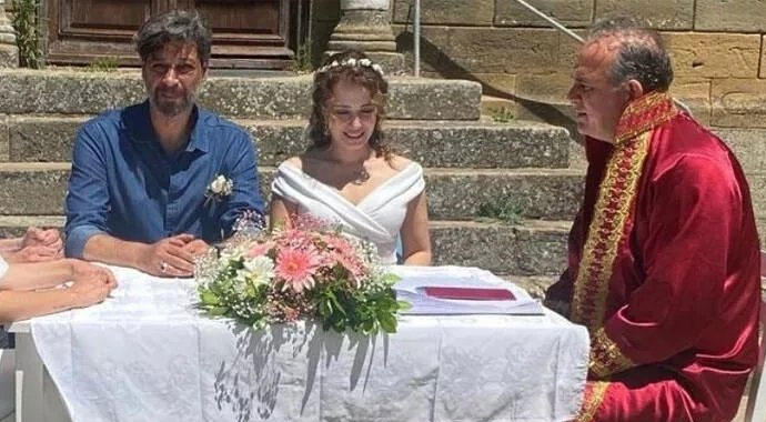 Deniz Uğur ile Erdinç Gülener evlendi