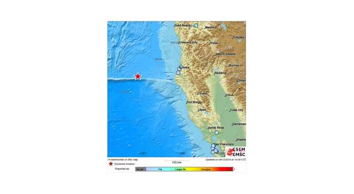 ABD'de 6,8 büyüklüğünde deprem oldu