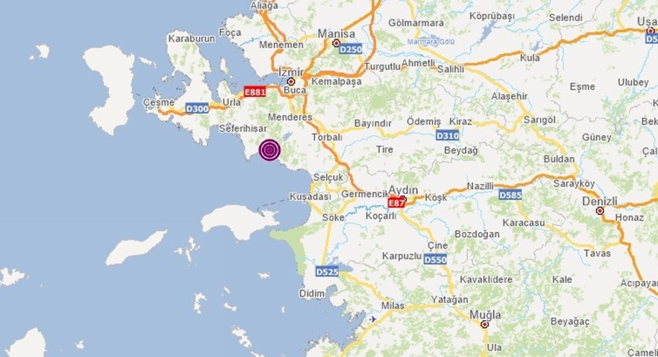 Son dakika! İzmir'de korkutan deprem