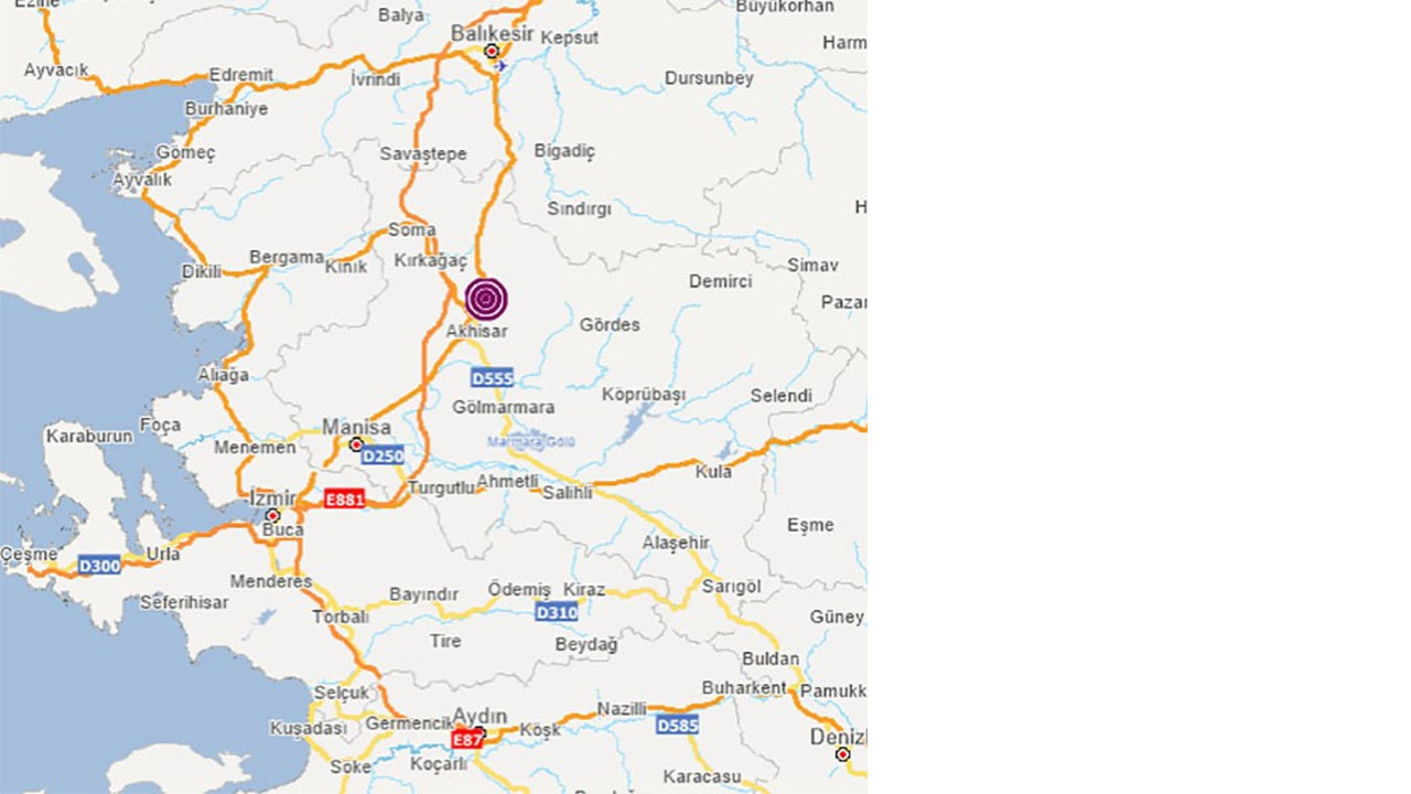 Akhisar’da korkutan deprem: 3.6 ile sallandı