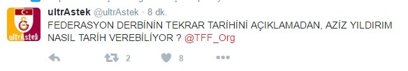 Aziz Yıldırım: 'Derbi, Galatasaray-Beşiktaş maçından sonra oynanacak' Aziz Yıldırım: 'Derbi, Galatasaray-Beşiktaş maçından sonra oynanacak'