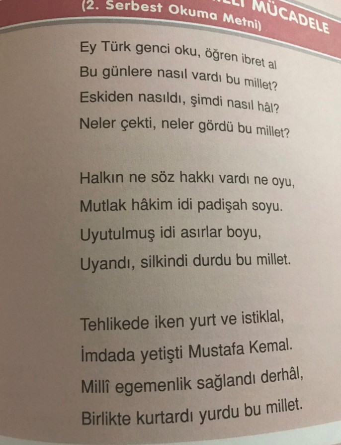 Ders kitaplarında Osmanlıyı aşağılamaya devam