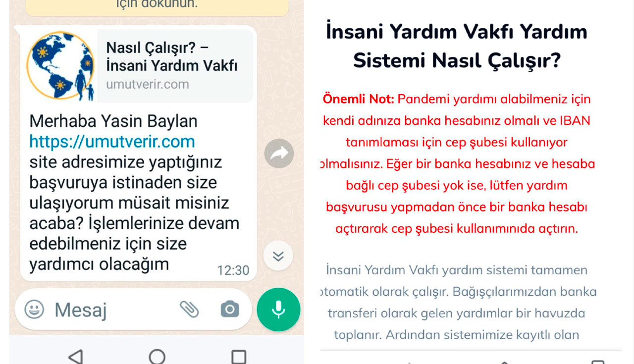Yardım beklerken hayatını karartma
