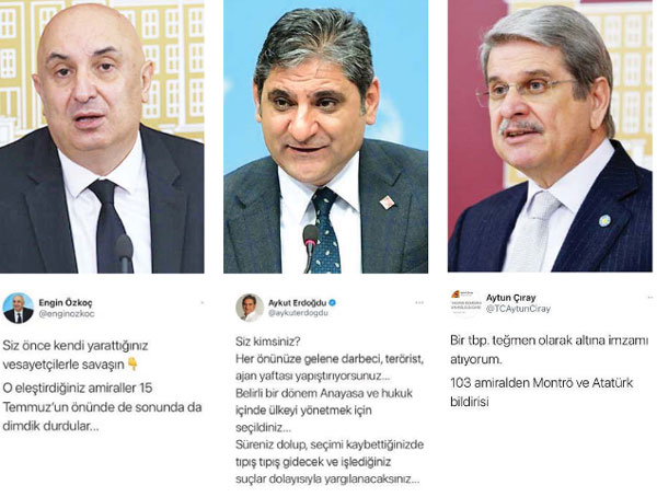 CHP’den küstah bildiriye destek