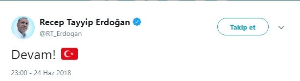 Cumhurbaşkanı Erdoğan Tweet attı, sosyal medya yıkıldı
