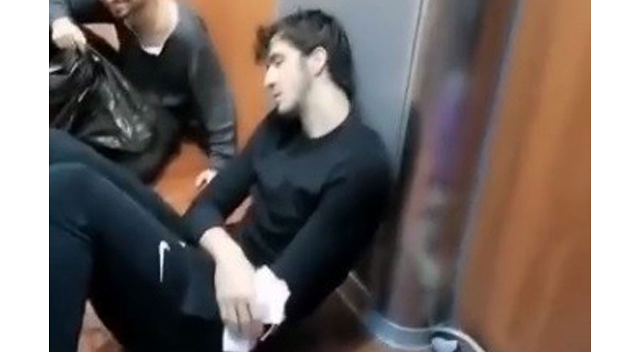 Fırtına ortasında kalan deniz otobüsü beşik gibi sallandı