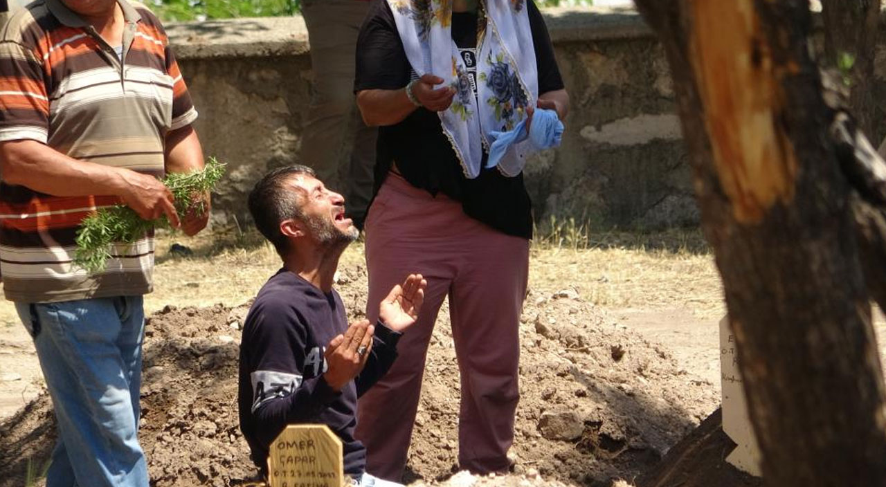Bu acıya yürek dayanmaz: Annesi bayıldı, dayısı mezarına uzanıp katile öfke kustu