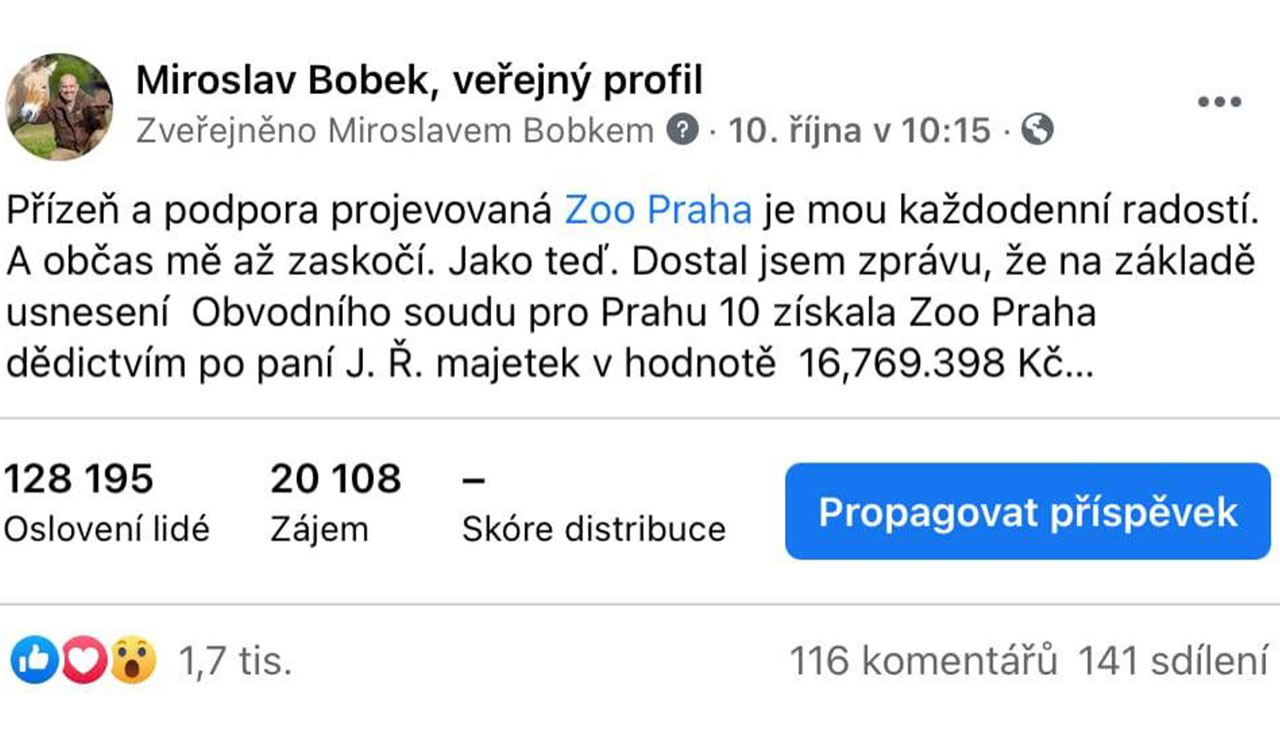 Hayvanat bahçesine 7.4 milyon TL'lik miras