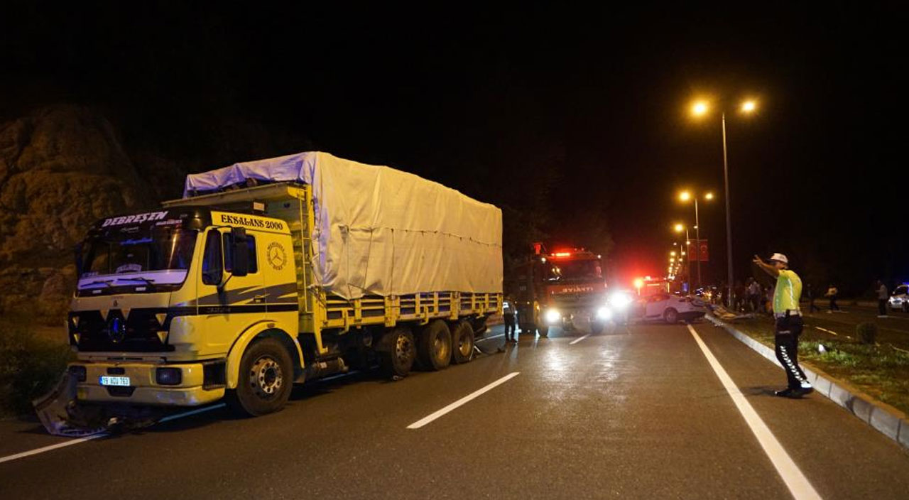 Kastamonu’da feci kazada 1 kişi öldü 2 kişi yaralandı