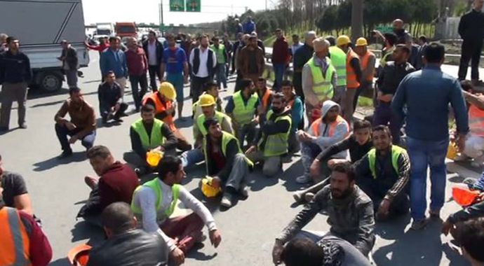 Avcılar-TEM bağlantı yolu trafiğe kapatıldı!