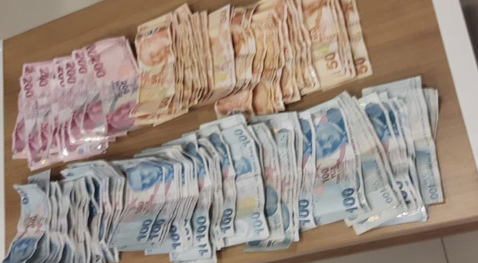 Dilencinin üzerinden çıkan para herkesi şaşırttı