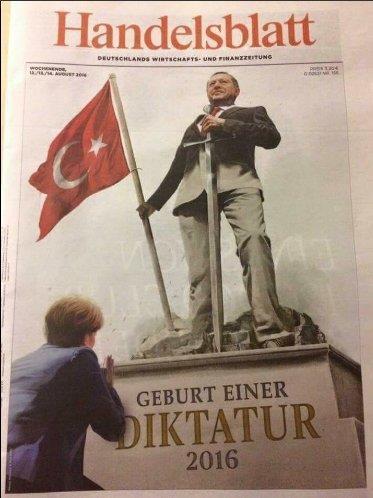 Alman dergisinden alçak kapak