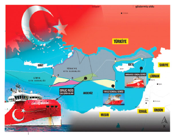 Müjde sırası Doğu Akdeniz'de