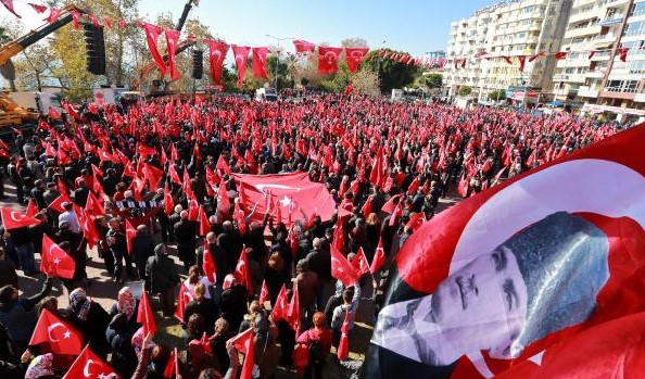 Diyarbakır halkı, teröre karşı!
