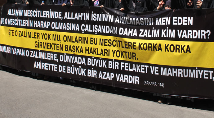 Diyarbakır’da cami yıkımı ve sahabe İyaz bin Ganem Caddesi isminin değiştirilme girişimine tepki