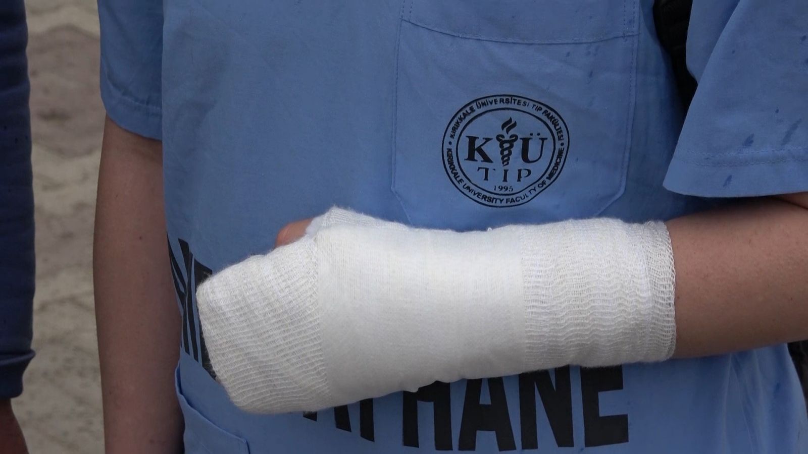Kırıkkale'de iki doktor tekme-tokat darp edildi