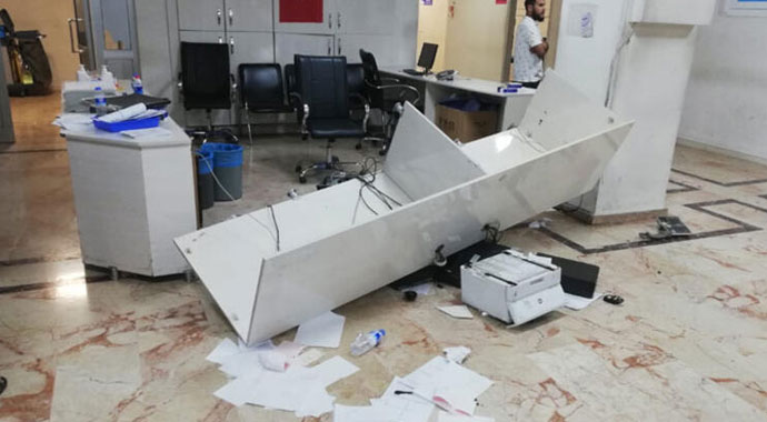 Gaziantep'te şoke eden olay! Doktora saldırdı, hastaneyi dağıttı...