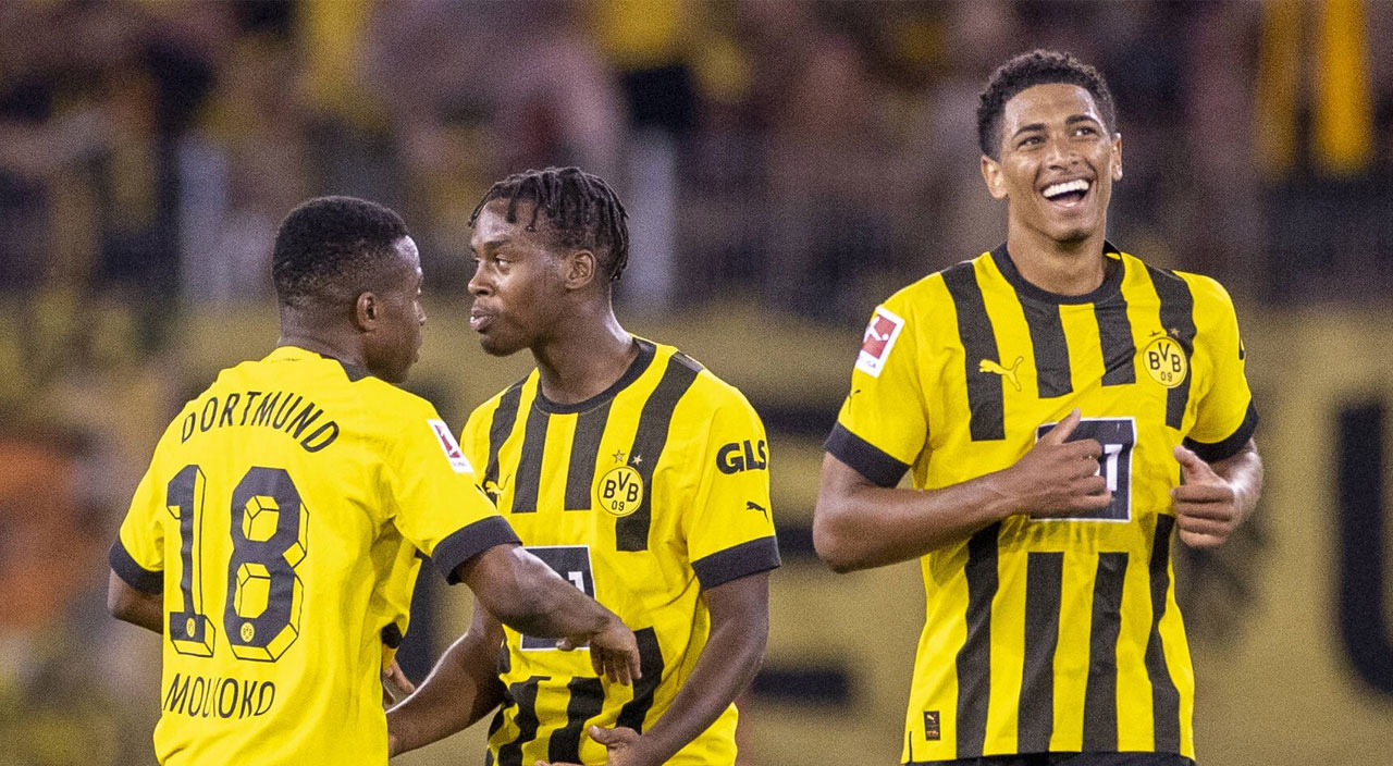Borussia Dortmund Freiburg deplasmanında gençleriyle kazandı! Bundesliga'nın yeni yıldızı Jamie Bynoe-Gittens Borussia Dortmund Freiburg deplasmanında gençleriyle kazandı! Bundesliga'nın yeni yıldızı Jamie Bynoe-Gittens