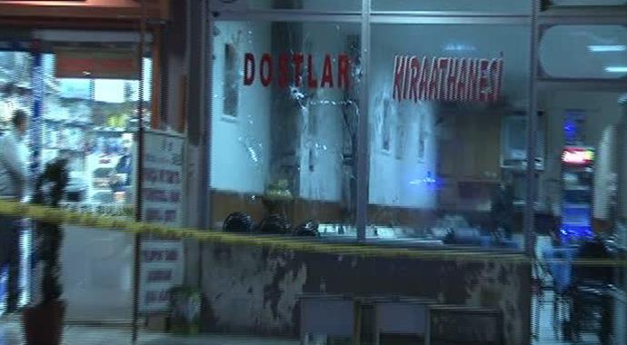 Sultanbeyli'de kahvehaneye silahlı saldırı: 4 yaralı