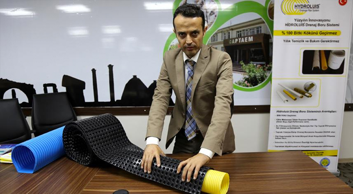 Türk girişimciden tıkanmayan drenaj borusu