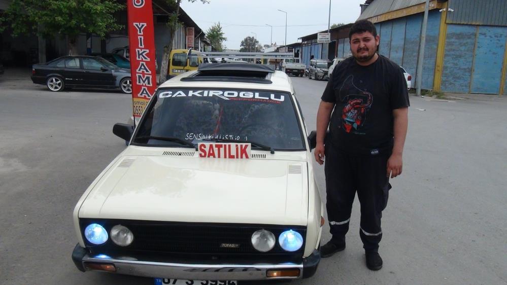 Dirftli evlilik teklifine gelen ceza, gelin arabasını satılığa çıkarttı