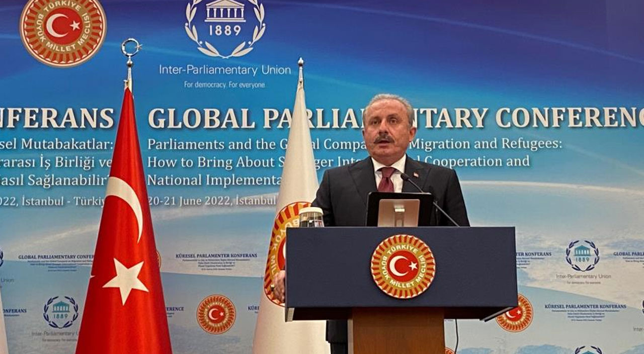 TBMM Başkanı Şentop: Türkiye göç meselesi konusunda yalnız bırakıldı
