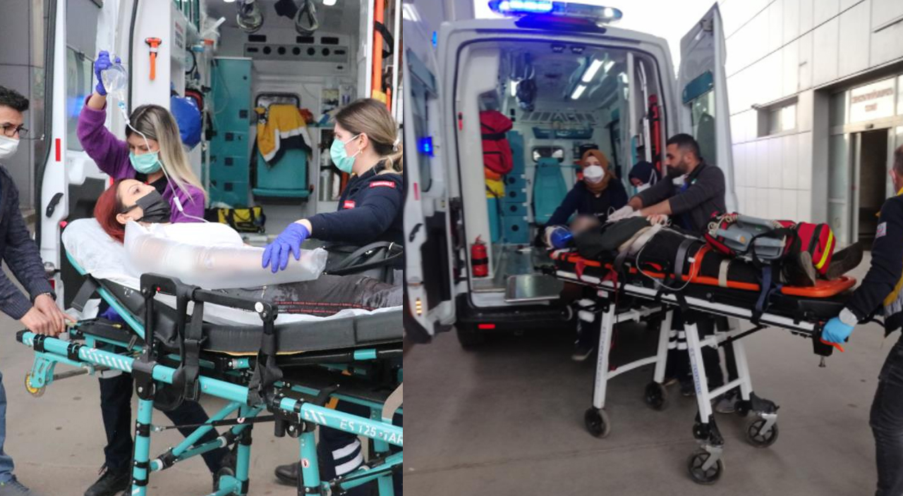 Evli çift kurşunların hedefi oldu