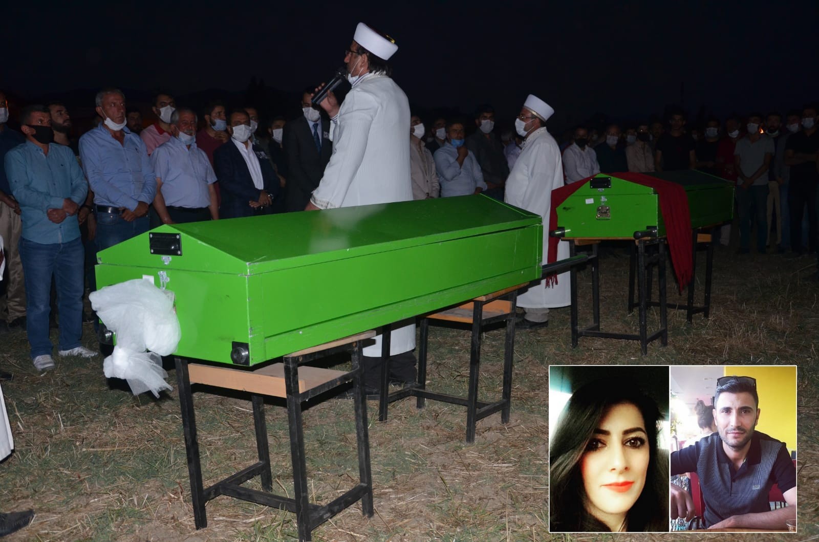 Düğün hazırlığı yapıyorlardı! Yan yana defnedildiler...