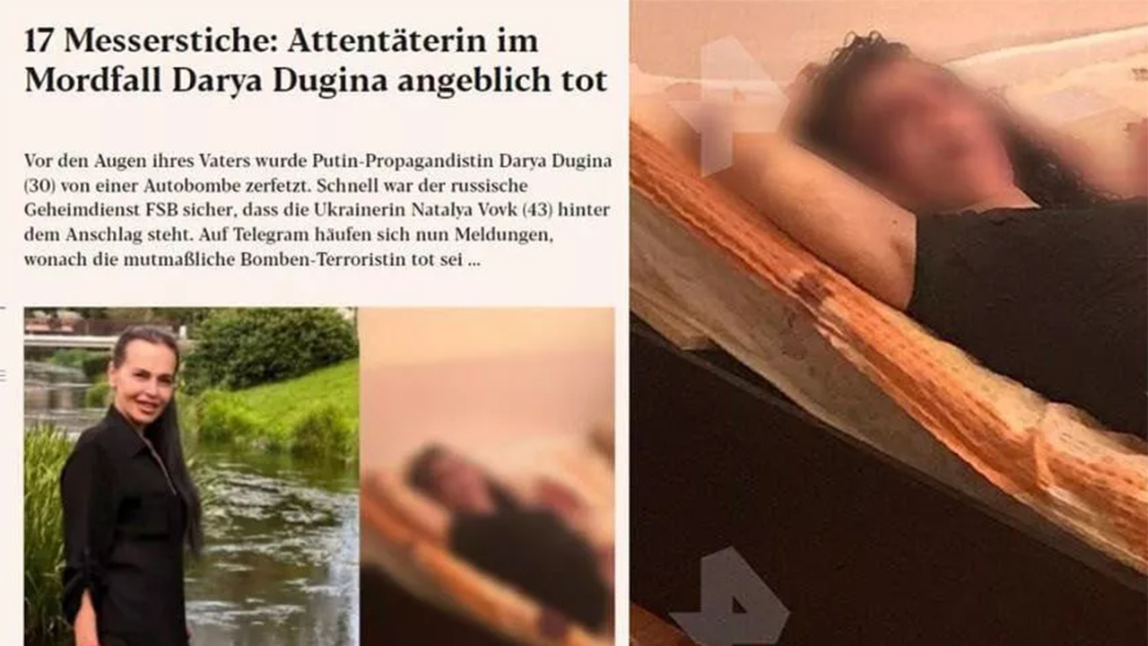 Darya Dugina’nın suikastçısıyla ilgili şok iddia!