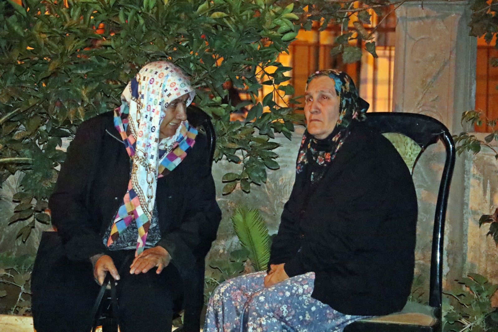 Misafirliğe geldiği kardeşinin evinde, korku dolu anlar yaşadı