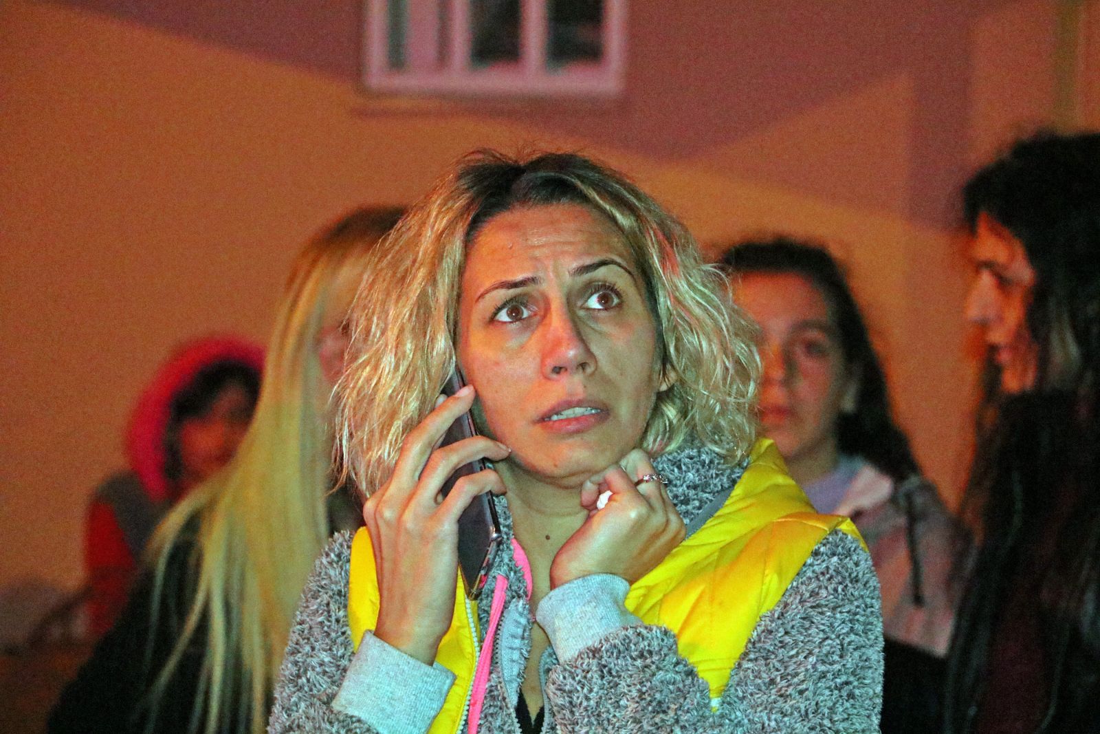 Misafirliğe geldiği kardeşinin evinde, korku dolu anlar yaşadı