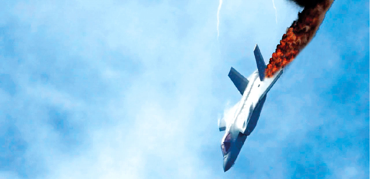 F-35’lerdeki risk tek motorlu olması