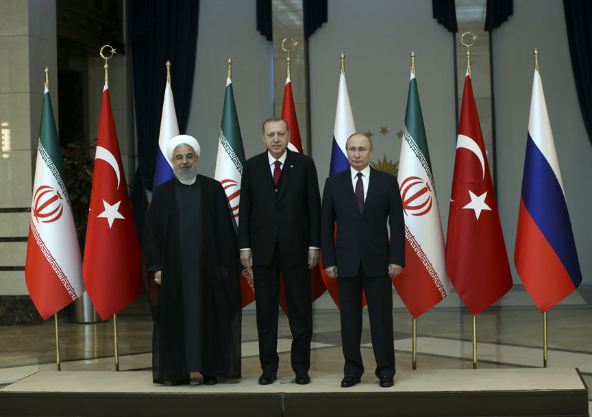 'Türkiye-Rusya-İran Üçlü Zirvesi' gerçekleştirildi