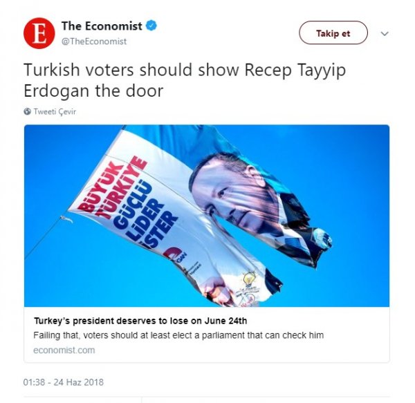 The Economist'ten skandal paylaşım
