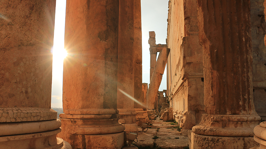 Dünyanın en görkemli antik şehri 'Baalbek'