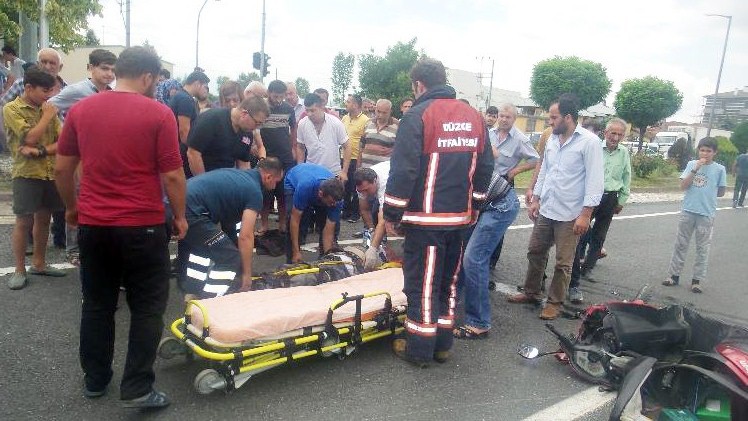 Düzce'de can pazarı: 1 ağır 3 yaralı