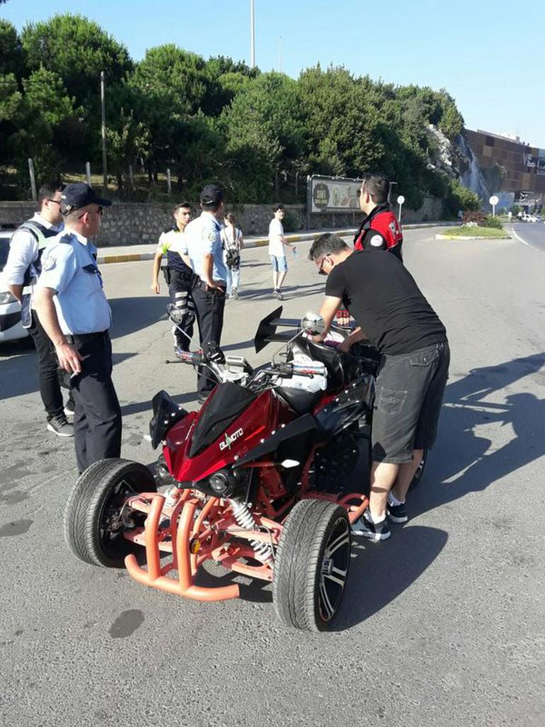 Emniyet'ten 81 ilde motosiklet uygulaması