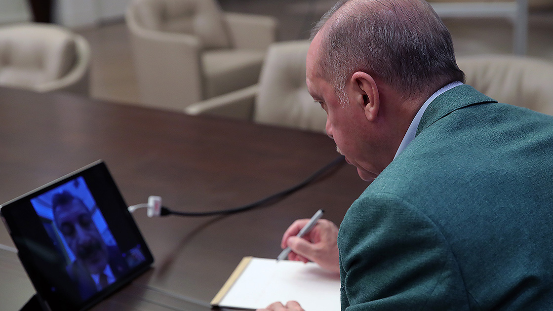 Cumhurbaşkanı Erdoğan: Adımlarımızı eşgüdüm içerisinde atmayı sürdürüyoruz