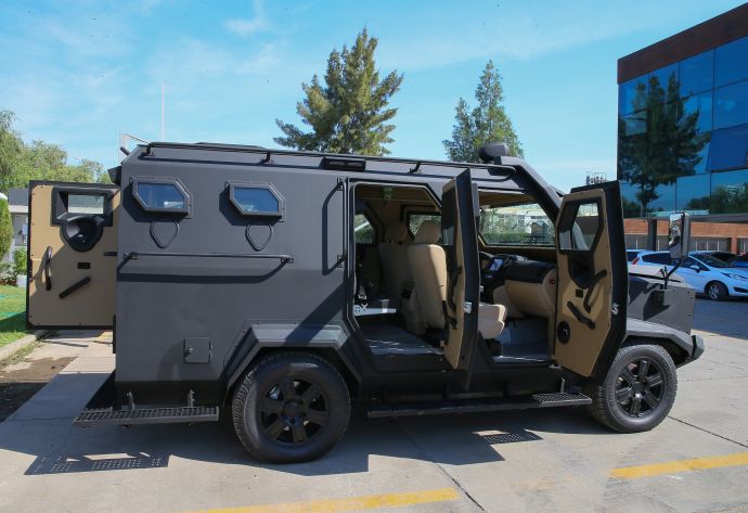 Terörle mücadeleye 'nanoteknolojik zırhlı araç' desteği