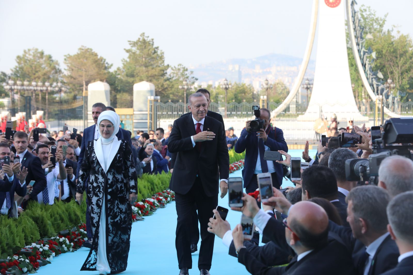 Başkan Erdoğan'dan yeni sisteme geçiş sonrası ilk konuşma