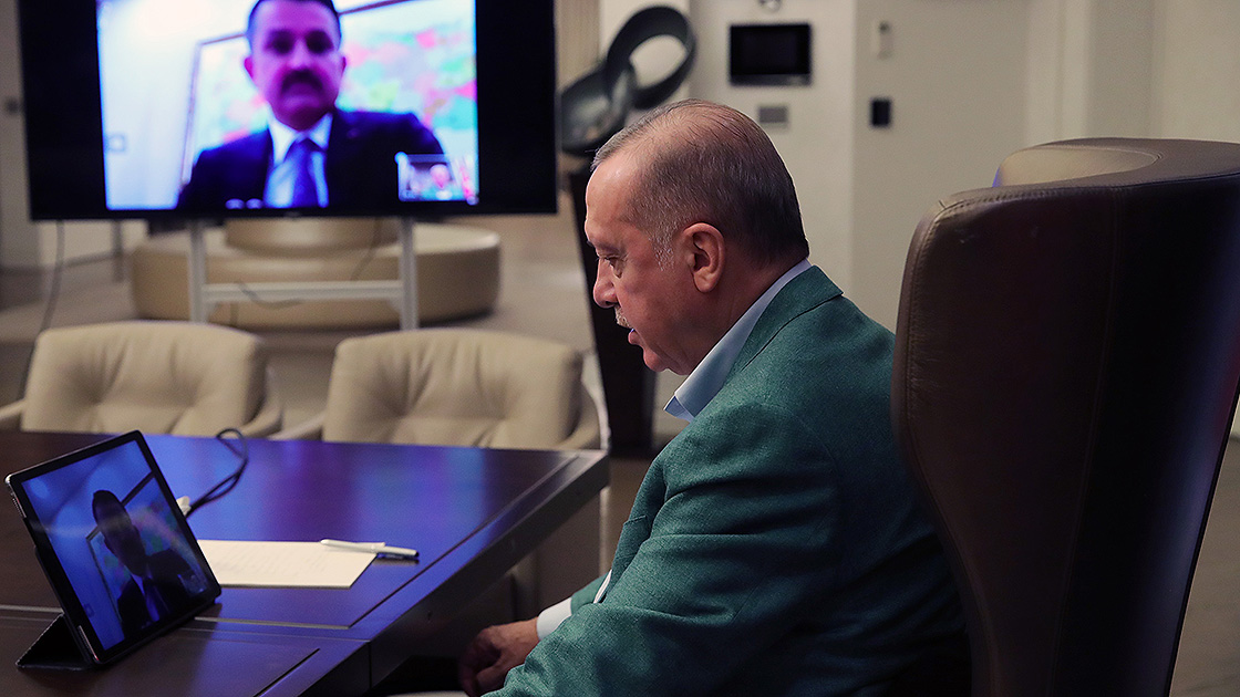 Cumhurbaşkanı Erdoğan: Adımlarımızı eşgüdüm içerisinde atmayı sürdürüyoruz