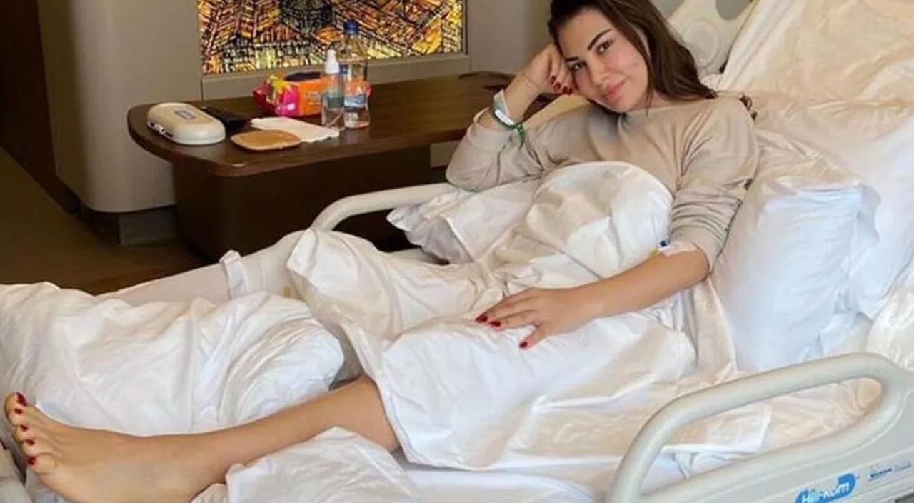 Kaza geçiren Ebru Yaşar ikinci kez ameliyat oldu