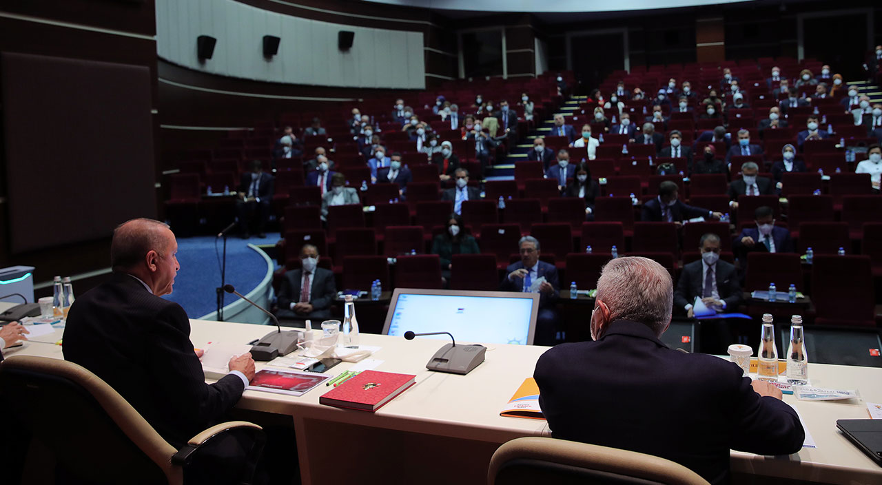 Erdoğan MKYK'da konuştu: Taliban'la kapıları kapatmadık