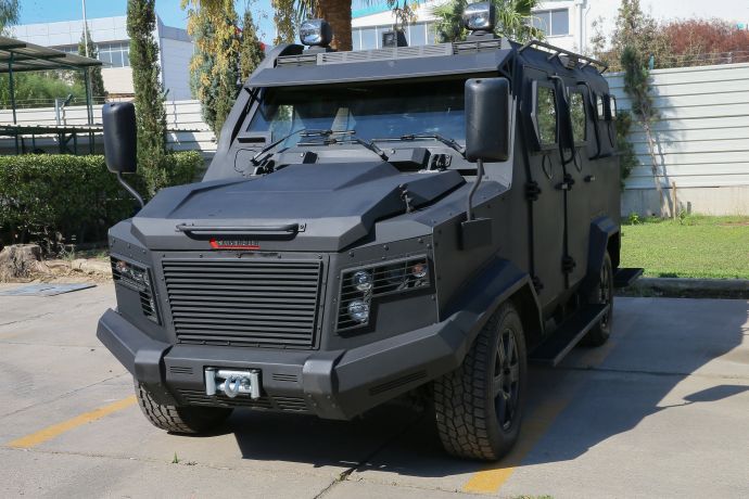 Terörle mücadeleye 'nanoteknolojik zırhlı araç' desteği