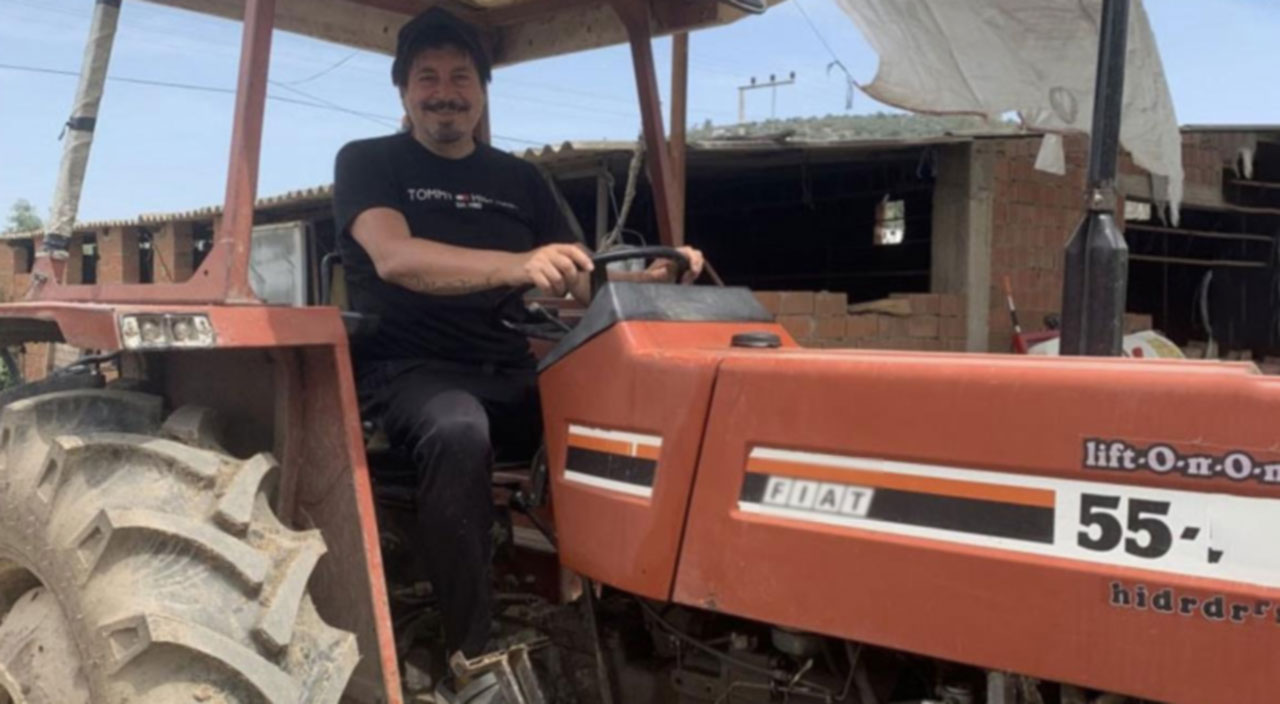 Herkes sezonu denizde açtı, o tarlada: Türkücü Ekin Akkaş Bodrum’da çiftçi oldu